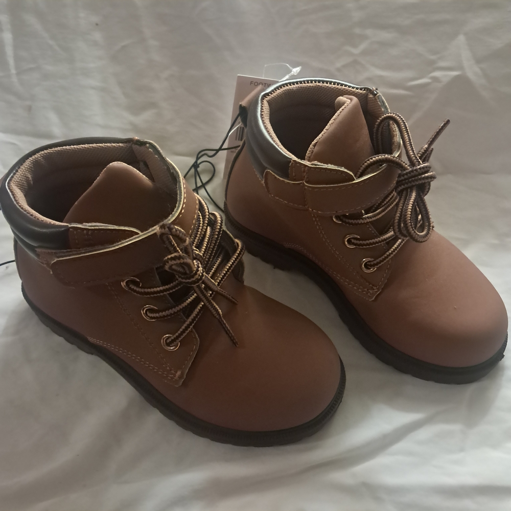 Brown Kids Boots